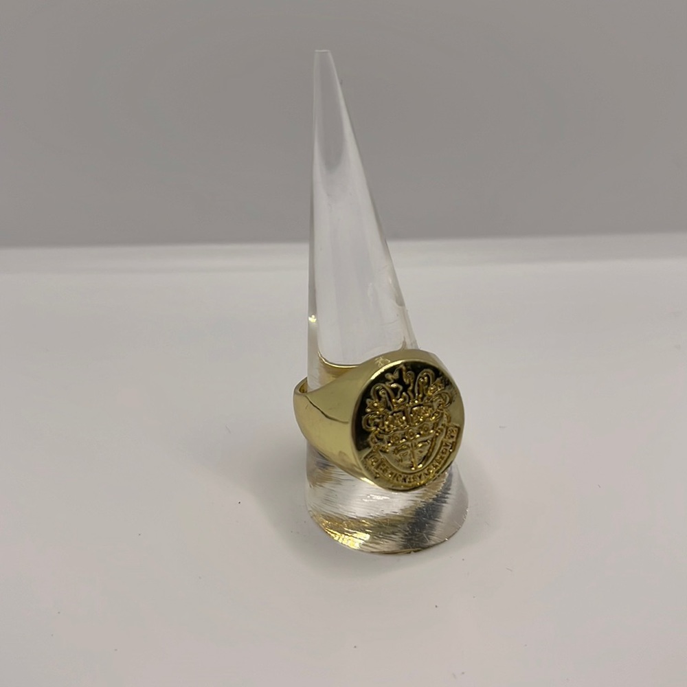 Men’s punk gold fashion ring gift costume jewelry
